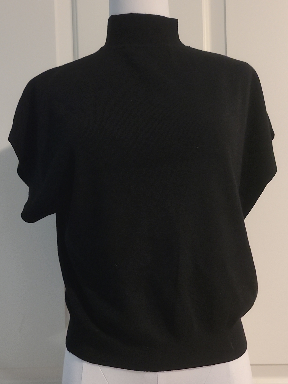 NWOT Zenana Ribbed Black Knit Turtleneck Sweater